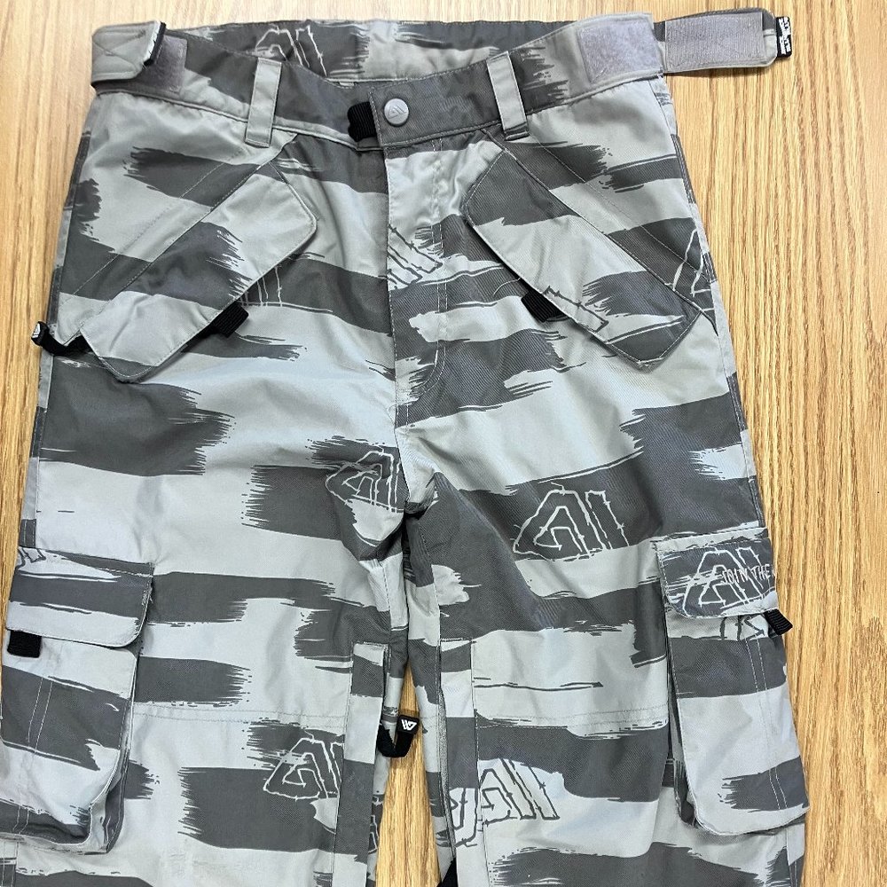 Allyance Winter Arch Tyoe Grayish Snowboarding Youth Pants